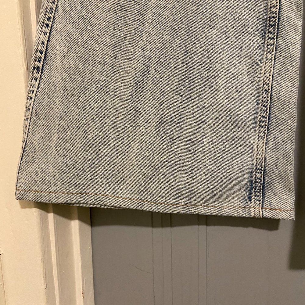 NWOT Free People Lovefool Low Rise Wide Leg Jeans (Size 24 / True Blue) - Picture 6 of 9